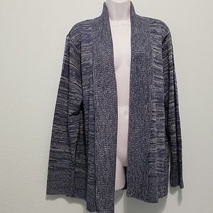 BonWorth Size M Open Front Cardigan Sweater